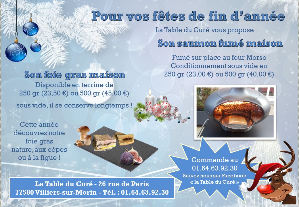 Menu La Table Du Cure-3