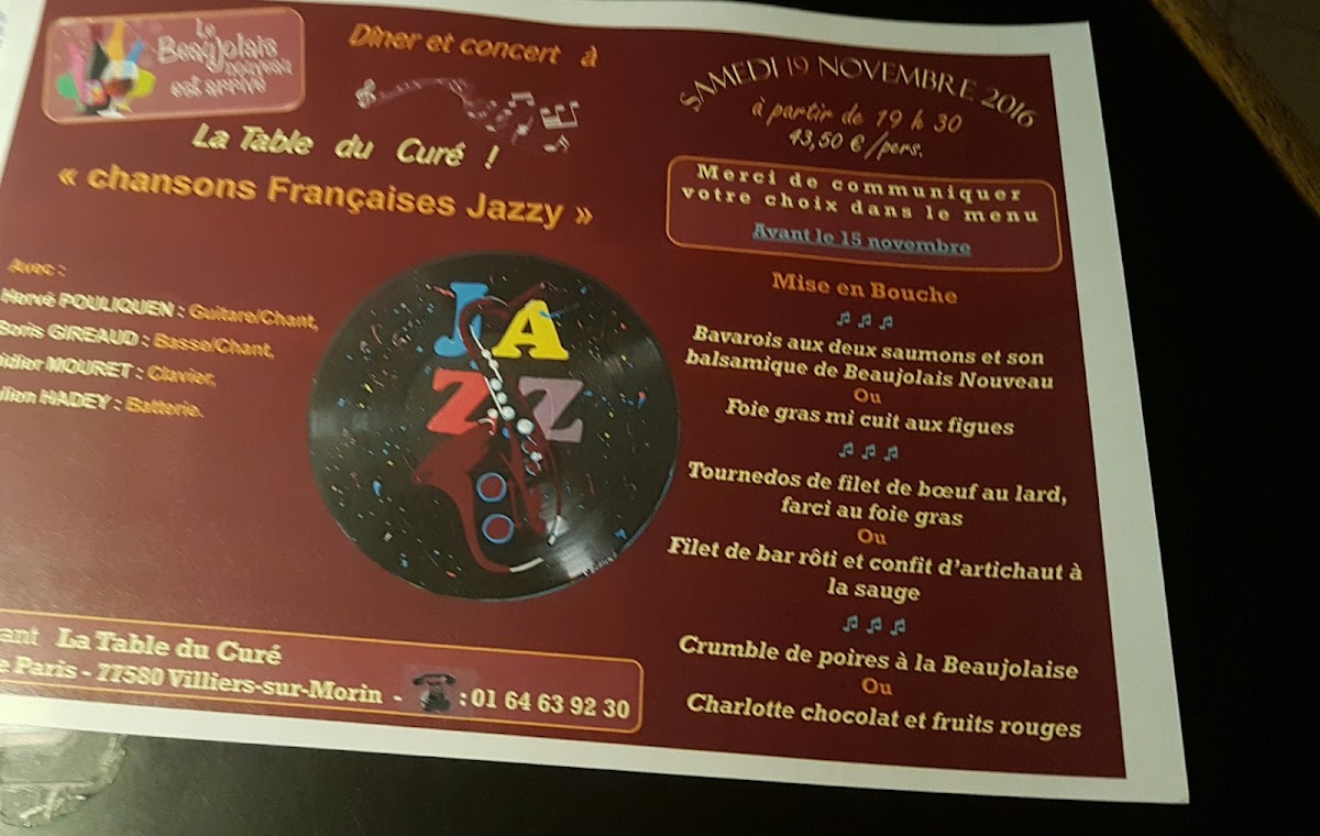 Menu La Table Du Cure-6