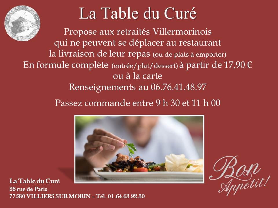 Menu La Table Du Cure-7